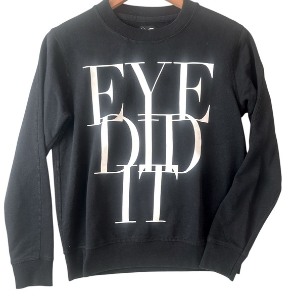 Cheap Monday “Eye Did IT” sweatshirt S super cute in good used condition - Picture 1 of 8